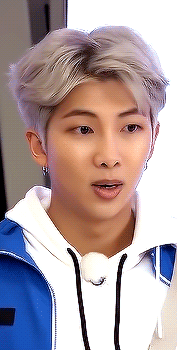 NAMJOONS BIRTHDAY COUNTDOWN: 27 DAYS TO 27 (with @kkulmoon ): DAY 11: Namjoon + Platinum Blonde Hair[cr.