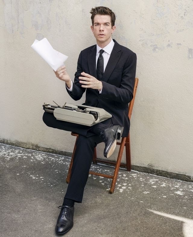 dumbass-bitch-disease:  makomoriz:      John Mulaney for Esquire, 2019   Why did it take me three pictures to realize that that was John Mulaney