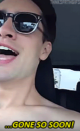 thnksfrthgifs:  Brendon Urie jokingly singing “Centuries”