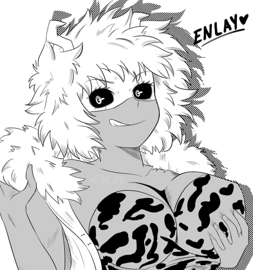 My take on Mina Ashido from My Hero AcademiaThis is a commission that turned out great and the perso