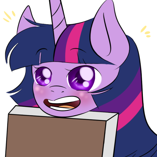 twidashlove:askmlpfimcast:RainbowDash : Her enthusiasm about everything.Twilight is touched!x3 D’aww~
