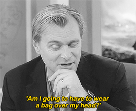 controlyourface: I’ve done 3 films with him where I basically put a sack over his head. — Christophe