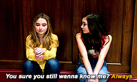 hermionegrannger: Big world? Ours now.  → FEMALE AWESOME MEME: [2/10 females dynamics] » riley &