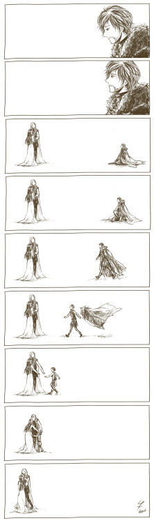 ellinot: “Not my mother, Jon thought stubbornly. He knew nothing of his mother, Eddard Stark w