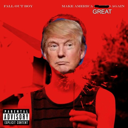 I was looking at the album cover and read &ldquo;Make America Psycho Again&rdquo; SO I THOUGHT