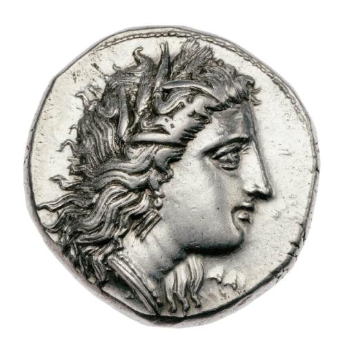 It is easy to forget just how detailed and characterful the portraits on Greek coins could be&he