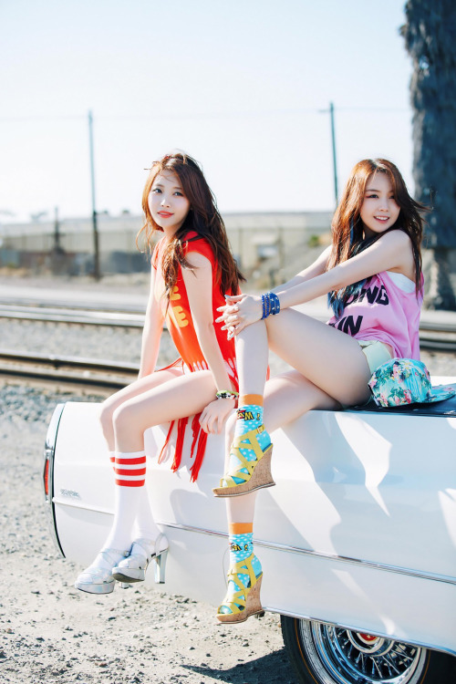 kpophqpictures:[OFFICIAL] Minah &amp; Yura – Concept Photo For ‘Everyday lV’ 1067x1600.