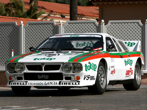 itsbrucemclaren:  Lancia Rally 037 Group B ‘1983–86