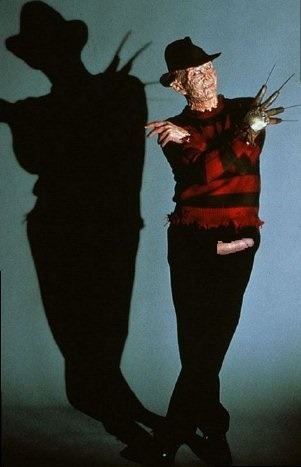 Looks like Freddy Krueger’s dong was too hot for the fire that forever disfigured