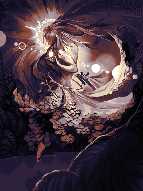 drazelic:  Fourteen suns to be devoured Keep them closer to the heart Radiance bursting like a flowe