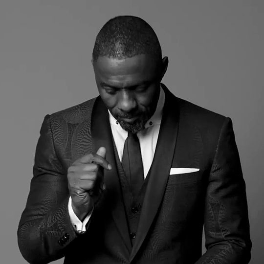 goswinding: GG 2019 | Idris Elba backstage after presenting at the Golden Globes