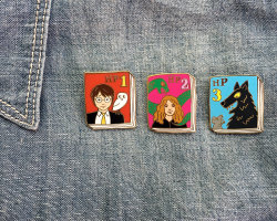 sosuperawesome:  Book Badge enamel pins by