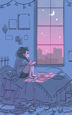 heejindraws:  -Starry Night-