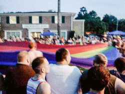 The only photo I captured during pride this weekend &amp; a shitty one at that. Had fun tho.