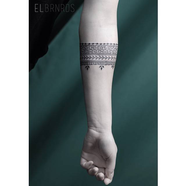 Custom Mandala wrist band... - Skin Machine Tattoo Studio | Facebook