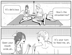 tmirai: coconutthegreater:  hguuy123:     Kipen Manga  &lt;Strawberry&gt;FACEBOOK       @tmirai  tag yourself i’m the guy in the helicopter 