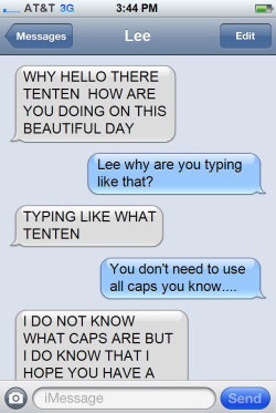 textsfromshinobi:  Texting with the power of youth