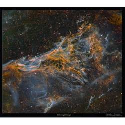 Pickering&Amp;Rsquo;S Triangle In The Veil #Nasa #Apod #Pickeringstriangle #Filaments