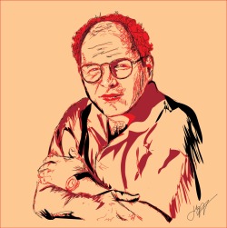 tunechitaughtme:  George Costanza. Sketch.