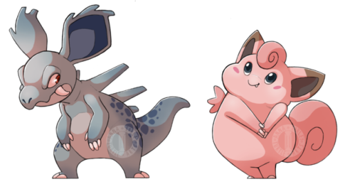 I haven’t drawn any pokemon for a while, so I decided to remedy that yesterday! Just some little pic