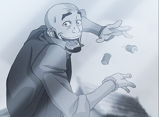 avatarparallels:  Bryan Konietzko: All the depictions of adult Aang in Korra thus