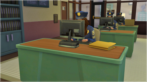 sim-ray:  Everyone seems hard at work but I’ve already uncovered a mystery!! Are the chief and