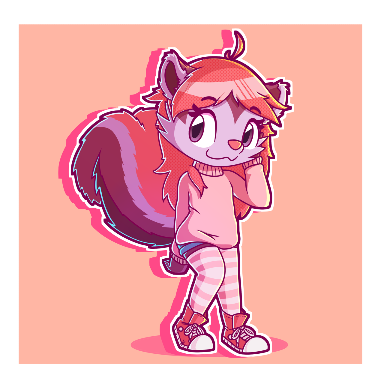 chainchomped: chainchomped:  Finished commission for @gentheskunk!  Thank you! :)