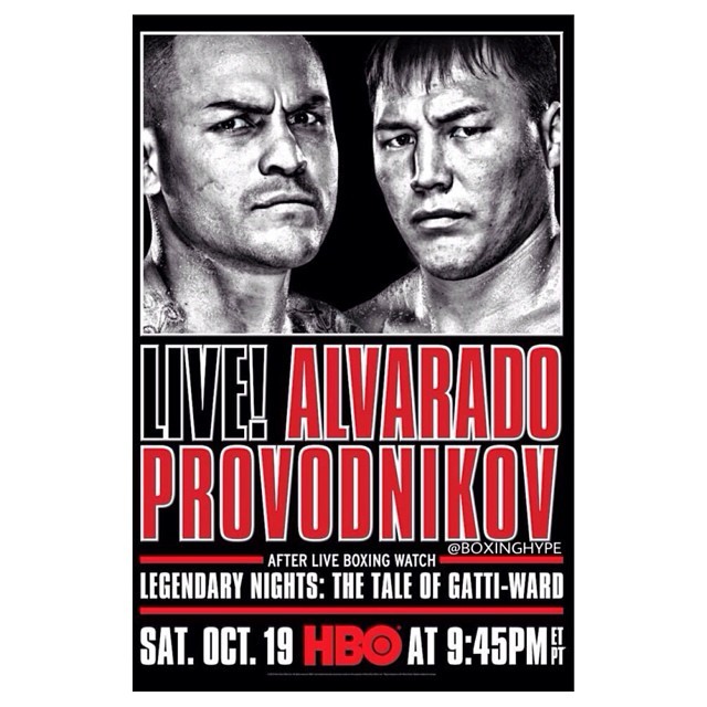 boxinghype:  On sat #BradleyMarquez replay, #AlvaradoProvodnikov then Legendary Nights: