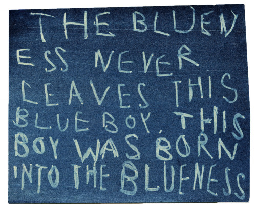 shala-miller: Born Into the Blueness, 2015 cyanotypes