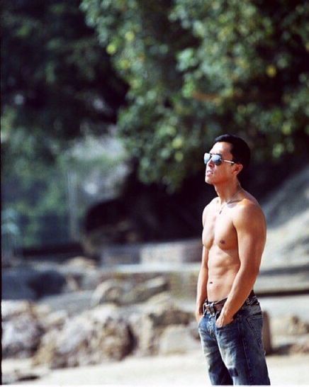 Found some old pics of Donnie Yen, feel like sharing the shirtless ones.