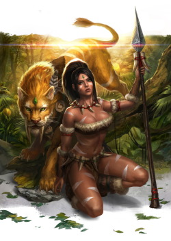 league-of-legends-sexy-girls:  Nidalee