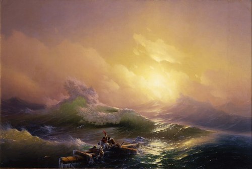  Ivan Aivazovsky (1817-1900) - The Ninth Wave (1850)