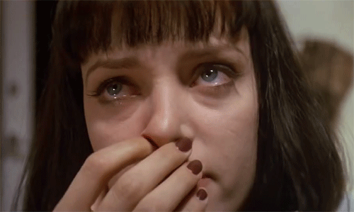 diecry:  Uma Thurman’s eyes in Pulp Fiction (1994) vs. Kill Bill: Vol. 1 (2003) 