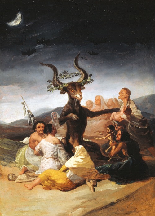 “El Aquelarre” (Witches’ Sabbath) [1797-1798] - Francisco de Goya 