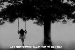 mypursuitof-happiness:  I don’t mean the things I say, or do and my judgements are appalling. I react badly to everything. I’ll push you away and make you think you’ve done something wrong. I’m incapable of feeling love towards anyone. I find