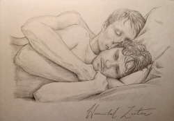 Santaferomantic:  Alessiapelonzi This Time I Am Portraying Will And Hannibal In A