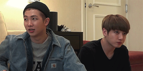 jeonbase: jeongguk wearing namjoon’s jacket