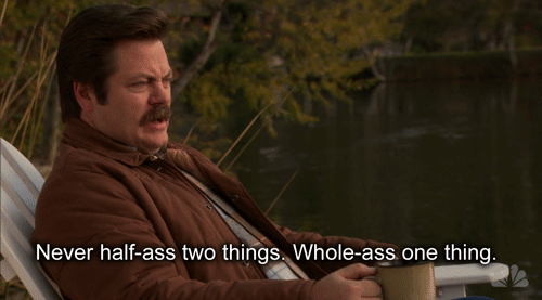 buzzfeed:  Ron Swanson is always right. Always.  
