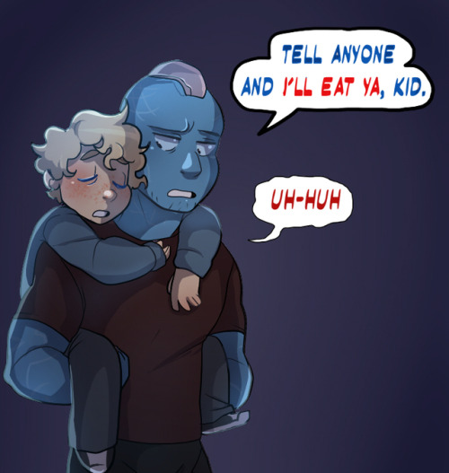 ask-thelittleheros:Quill: Take literally any sentence he’s ever said to me and add “–or I’ll eat you