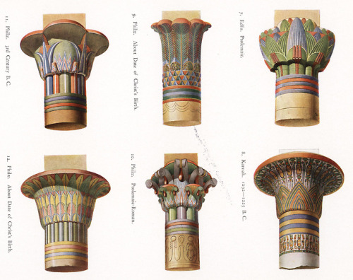 uwmspeccoll: Egyptian Decorative Plates from An Encyclopaedia of Colour Decoration Today we present 