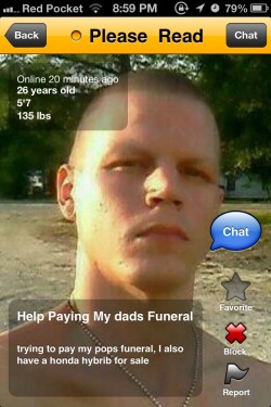 really-grindr:  Uh..well. This is…