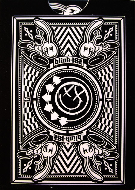 the-blink182:  blink-182 playing cards