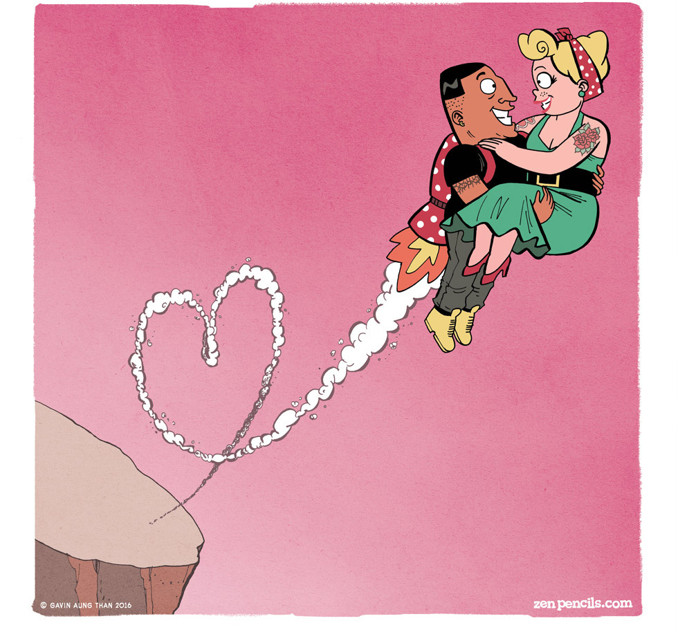 zenpencils:  The Can-Do Girl!