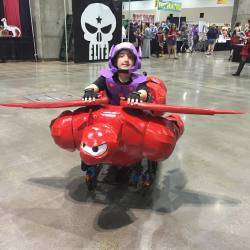 naniwear:  Baymax and Hiro! #bighero6 #kansascitycomiccon