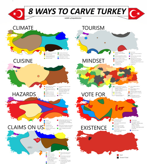 8 Ways to Carve Turkey.byu/expatdoctorMore stereotype maps >>