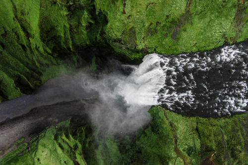 tulipnight: Skogarfoss Iceland by Dirk Vonten