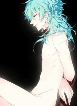 bluehairedmullet:  蒼葉 | GUU Please do not remove source 