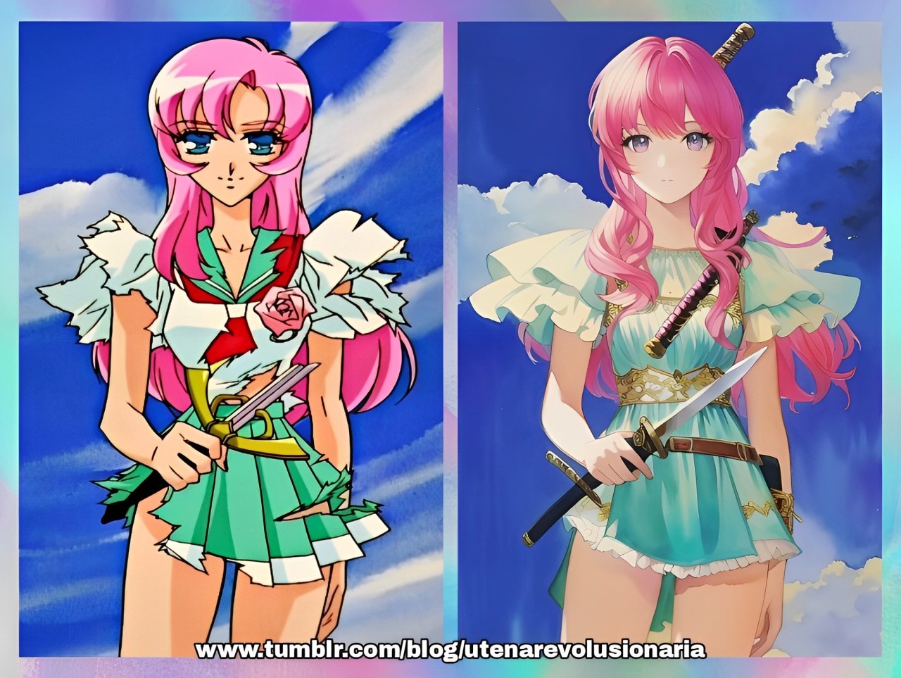 utenarevolusionaria:Utena versión IAAI:  https://h5.tu.qq.com/web/ai-2d/cartoon/result