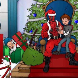 #deadpool #merrychristmas #happyholidays