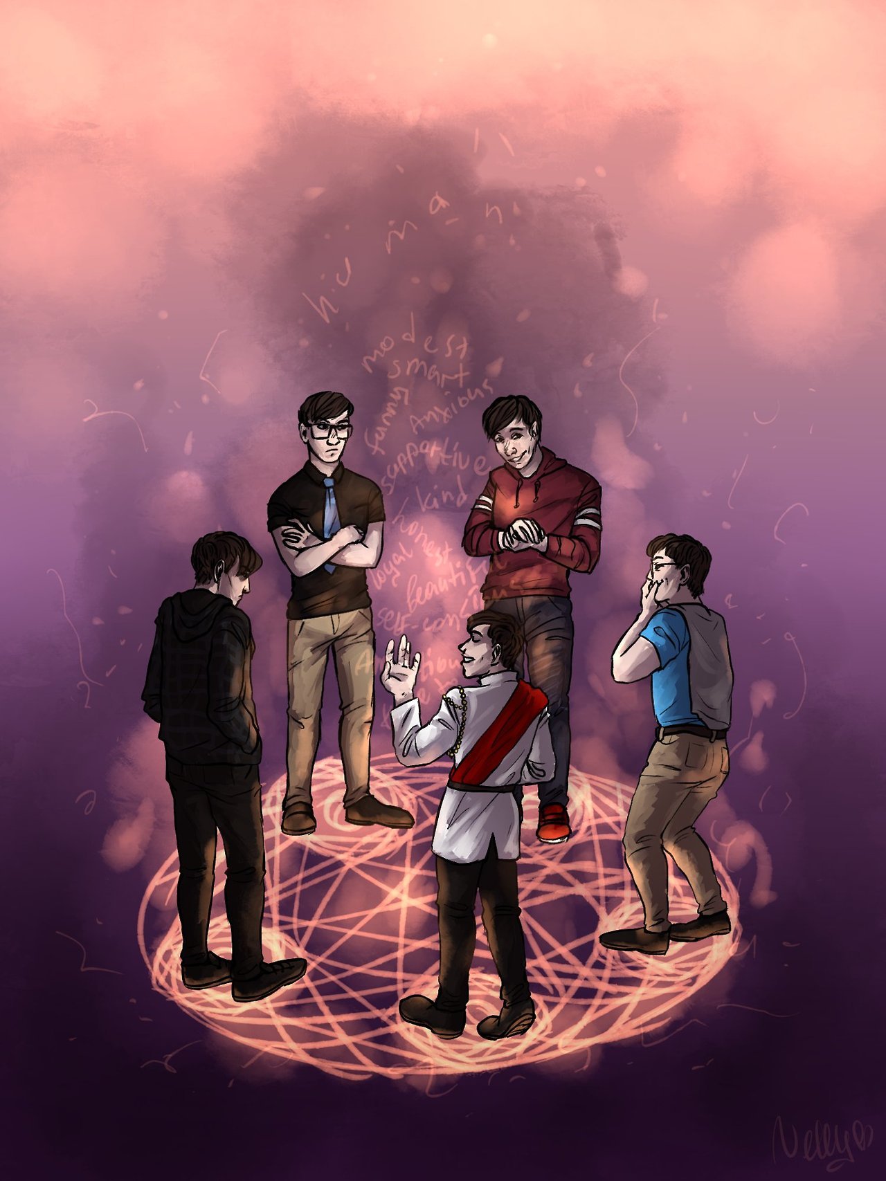 thatsthat24:  nelly-the-artist:  This looks like a cult but I call it “the birth